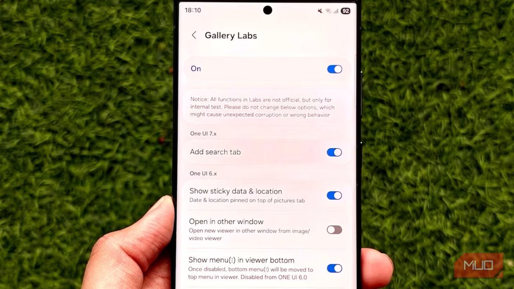 I’ve used Samsung phones forever and I just learned what this toggle actually unlocks