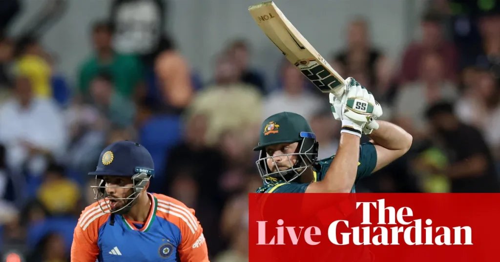 Australia v India: fourth men’s Twenty20 international – live | Australia cricket team