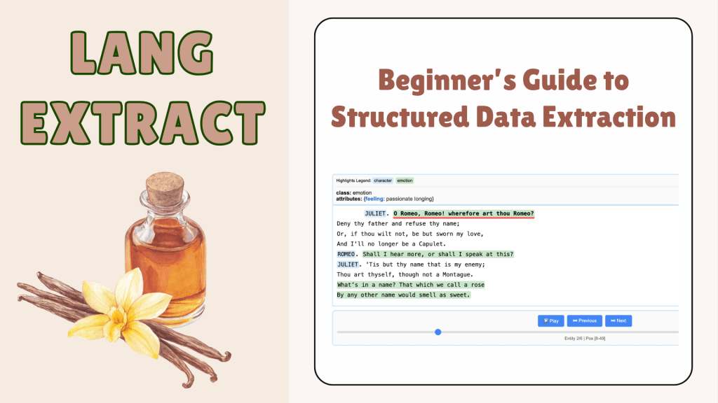 Beginner’s Guide to Data Extraction with LangExtract and LLMs