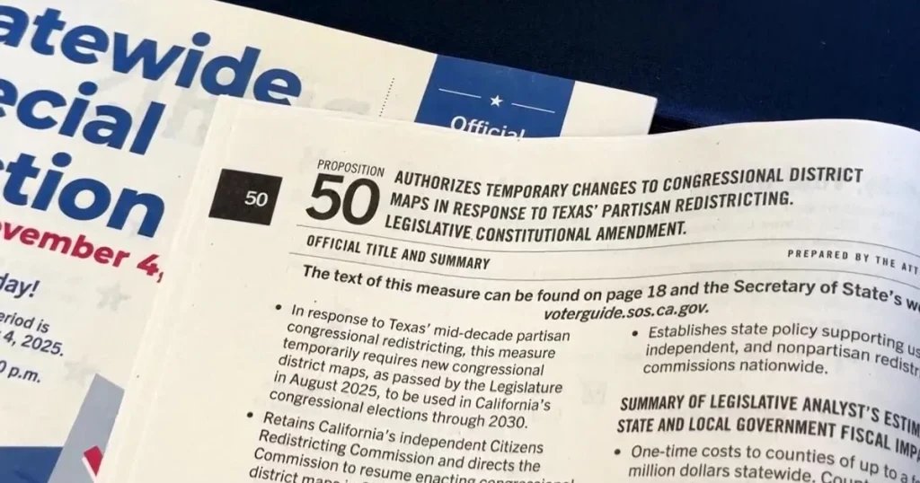 California voters pass Prop 50 to redraw the state’s congressional maps, CBS News projects California voters pass Prop 50 to redraw the state's congressional maps, CBS News projects