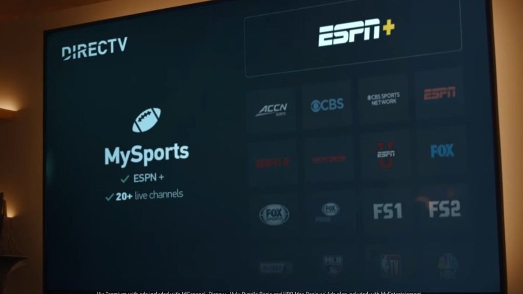 DirecTV Stream wants to save you from YouTube TV’s content battles DirecTV offers Genre Packs, like MySports, MyNews, and MyEntertainment.