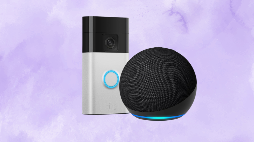 Grab the Echo Dot and Ring bundle for 61% off in an early Black Friday deal