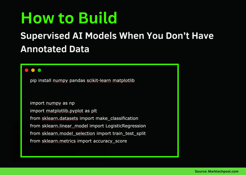 How to Build Supervised AI Models When You Don’t Have Annotated Data