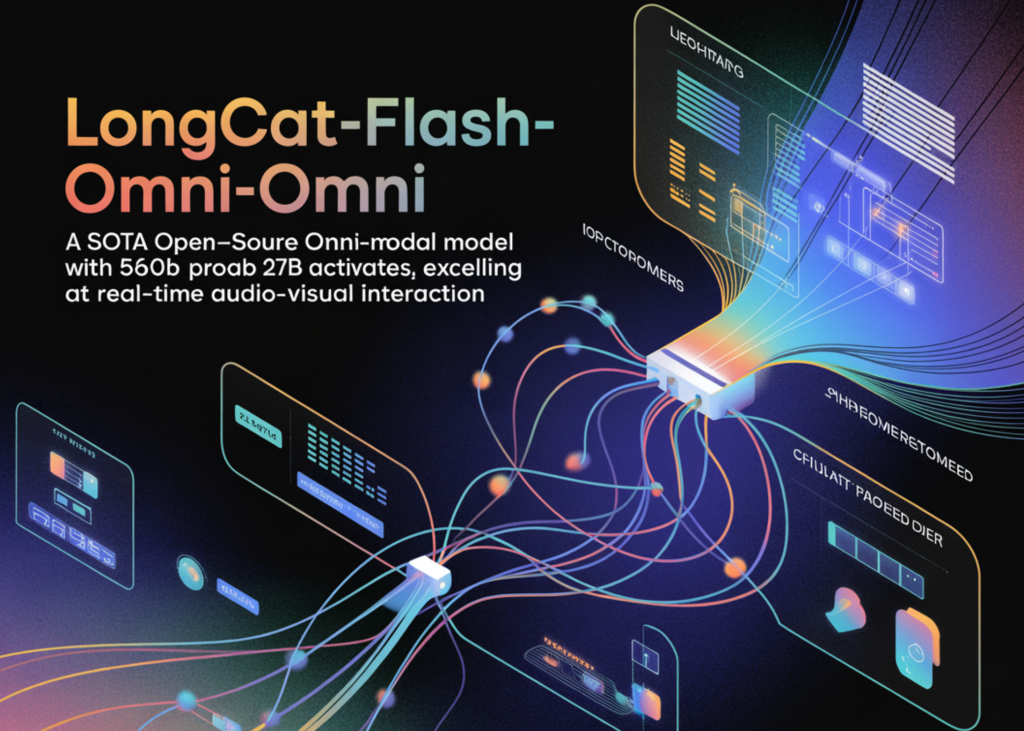 LongCat-Flash-Omni: A SOTA Open-Source Omni-Modal Model with 560B Parameters with 27B activated, Excelling at Real-Time Audio-Visual Interaction LongCat-Flash-Omni: A SOTA Open-Source Omni-Modal Model with 560B Parameters with 27B activated, Excelling at Real-Time Audio-Visual Interaction