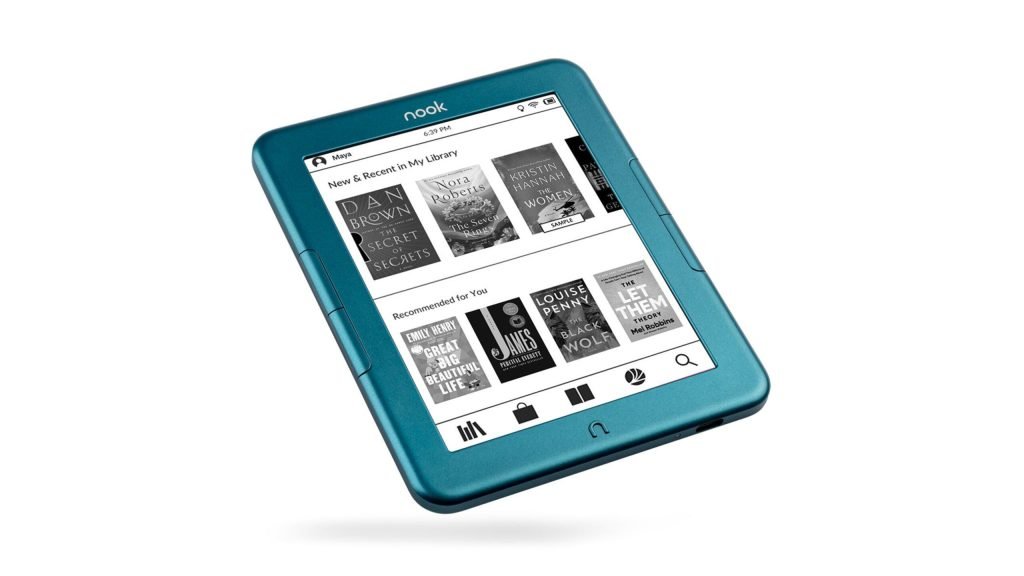 The Nook GlowLight 4 is now available in Ocean Teal.