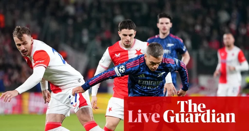 Slavia Prague v Arsenal: Champions League – live | Champions League