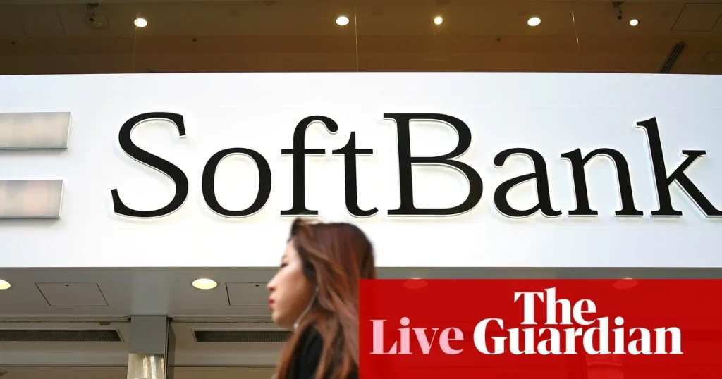 SoftBank shares dive after Nvidia sale puts AI valuations in spotlight – business live | Business
