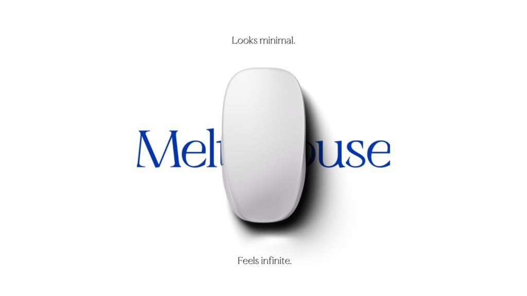 The Melt Mouse is a more practical take on the Magic Mouse
