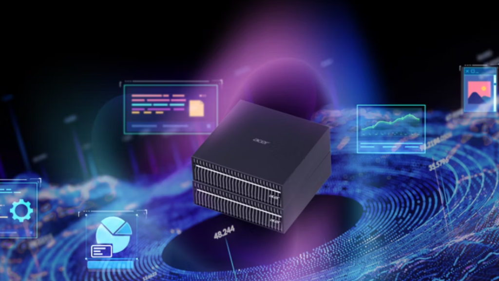 The Veriton GN100 brings NVIDIA’s Grace Blackwell chip and server-grade performance to a desktop smaller than your lunch bag Acer Veriton GN100 mini workstation