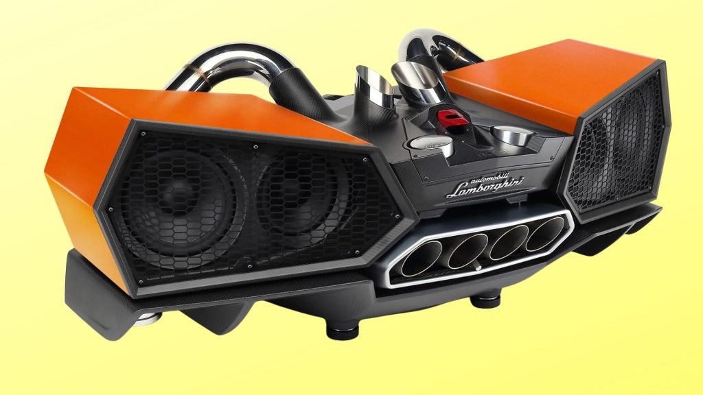 This £35K sound system is built from a real Lamborghini exhaust