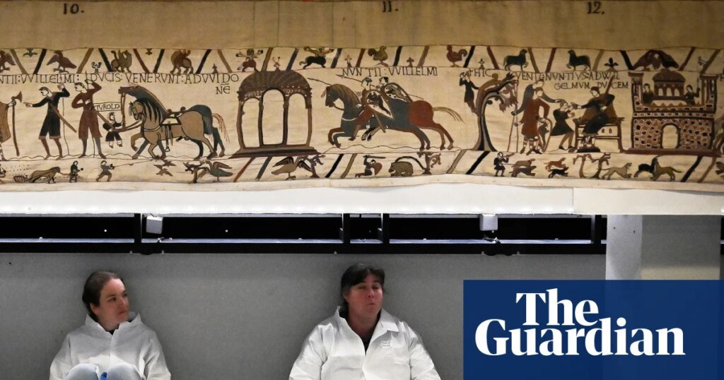 Bayeux tapestry to be insured for £800m for British Museum exhibition | Bayeux tapestry Bayeux tapestry to be insured for £800m for British Museum exhibition | Bayeux tapestry