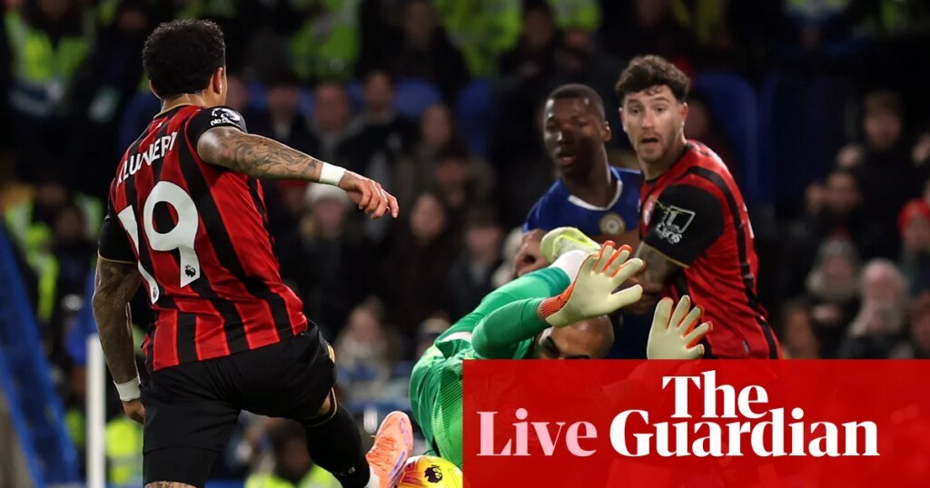 Chelsea v Bournemouth, Manchester United v Wolves, and more: Premier League – live | Premier League
