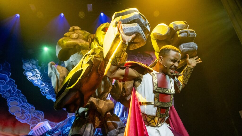 Disney didn’t animate Hercules’ Titans for its show on Disney Destiny — it engineered them