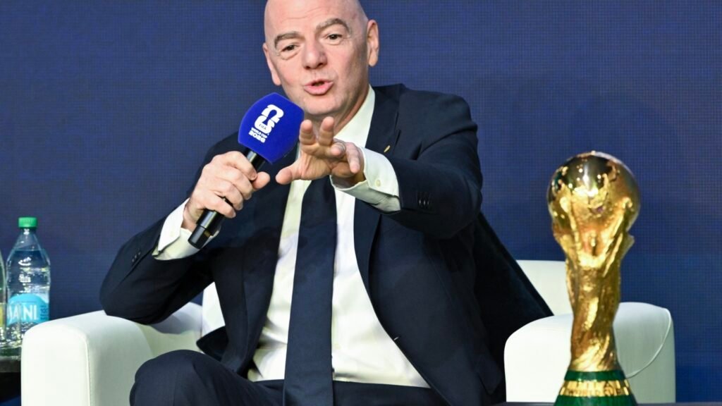 FIFA president Infantino defends World Cup ticket prices : NPR FIFA president Infantino defends World Cup ticket prices : NPR