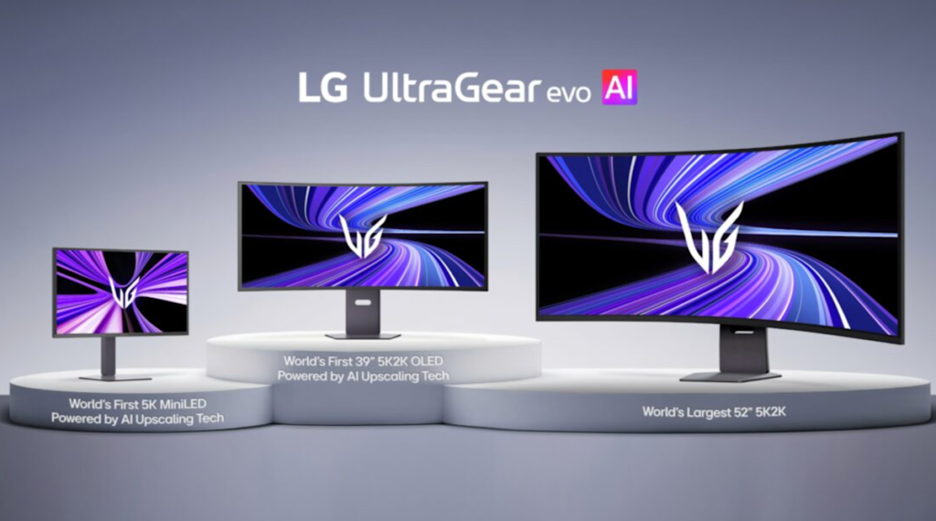 LG announces line of premium gaming monitors that offer 5K visuals