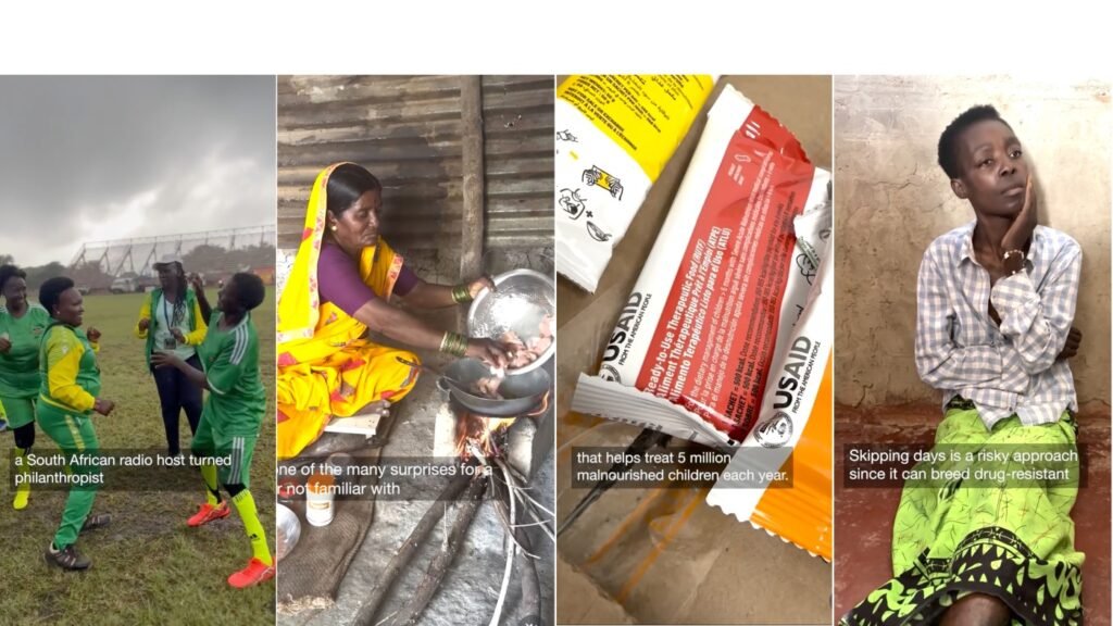 Plumpy'Nut, aid cuts, soccer grannies : Goats and Soda : NPR