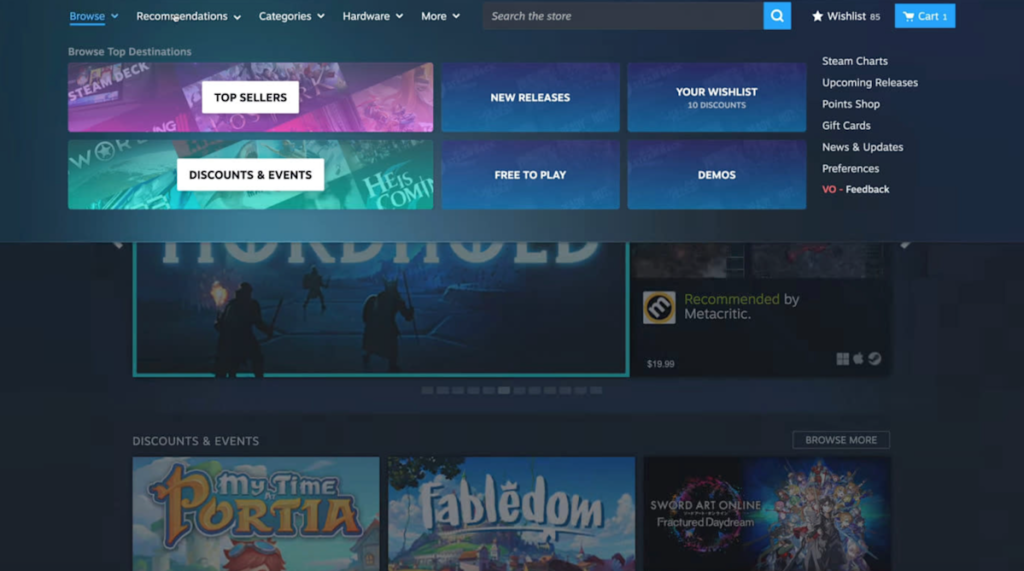 Steam and Valve's online games are down