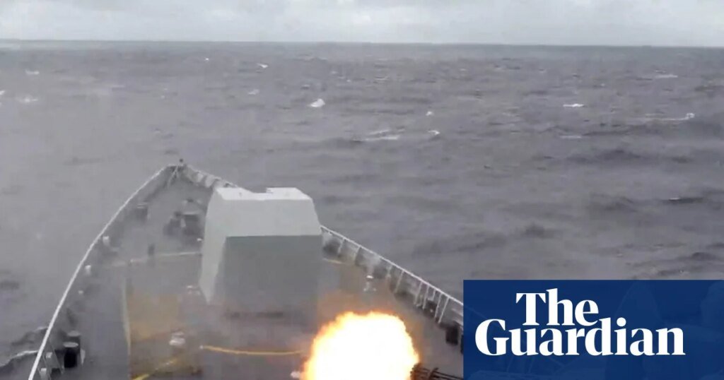 Trump not worried by China’s simulated attack on Taiwan, he says, as live-fire drills enter second day | China