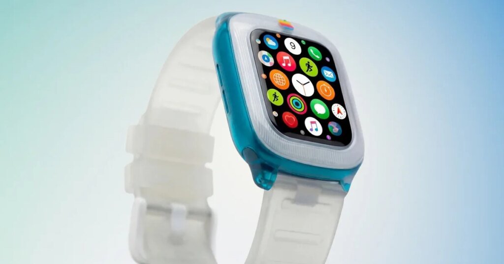 What if the Apple Watch looked like an iMac G3? This concept nails it