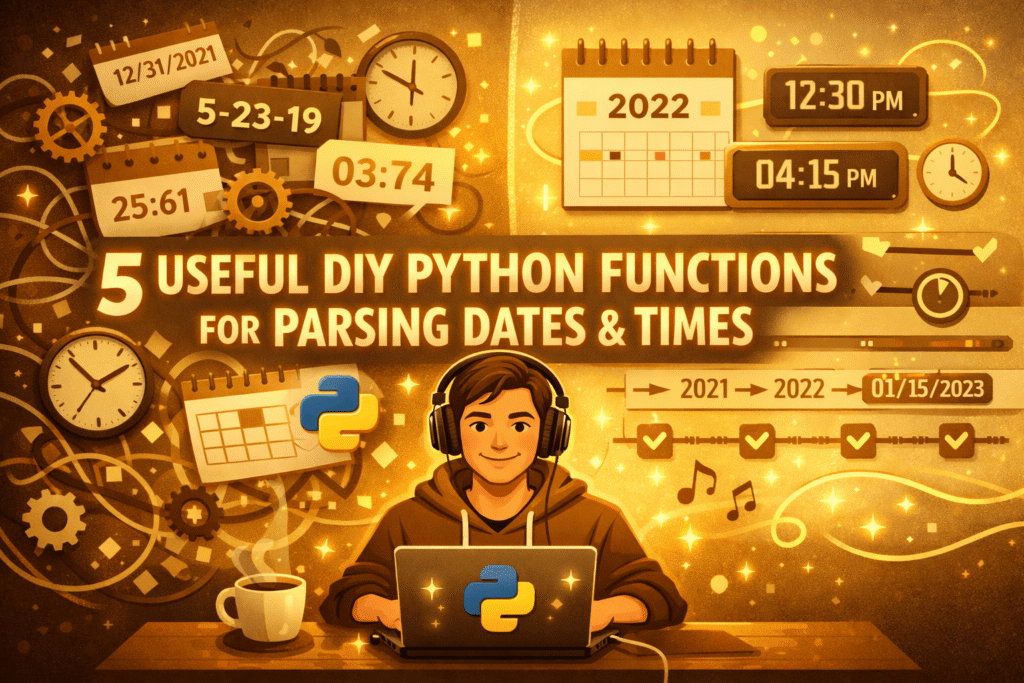 5 Useful DIY Python Functions for Parsing Dates and Times