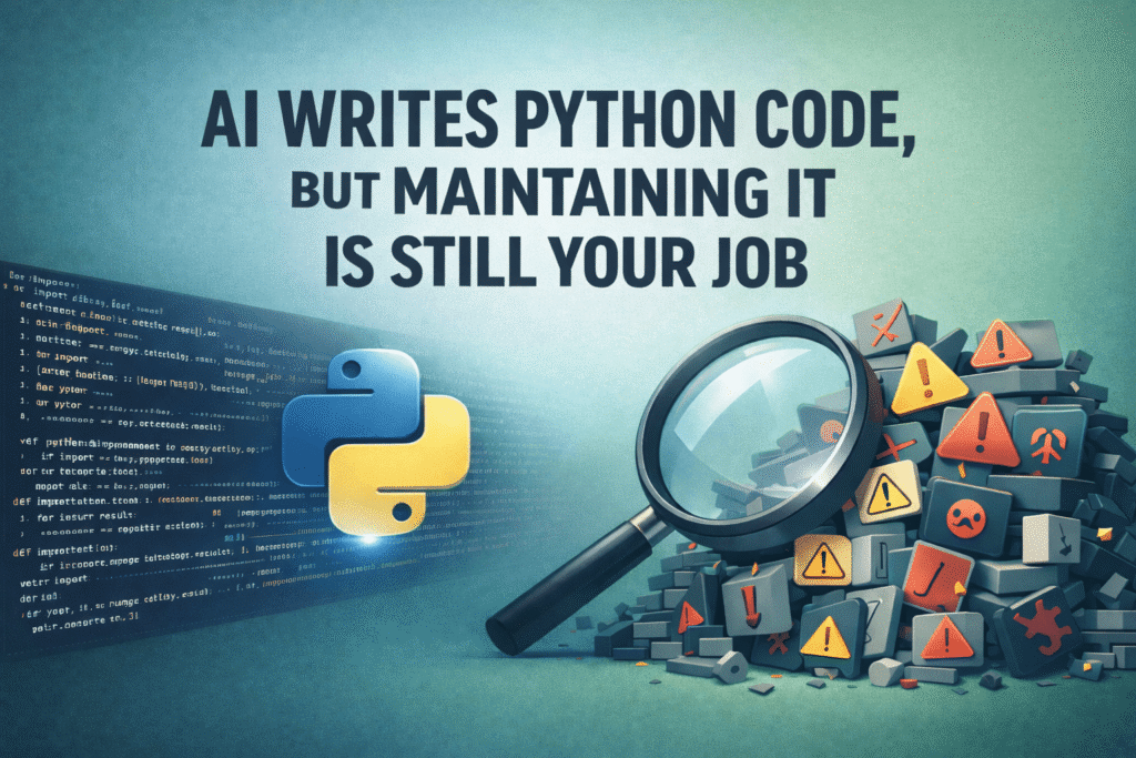 AI Writes Python Code But Maintaining It Is Still Your Job