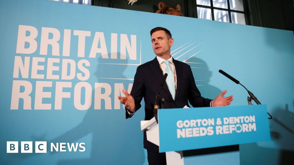Academic Matt Goodwin unveiled as Reform UK’s by-election candidate Academic Matt Goodwin unveiled as Reform UK's by-election candidate