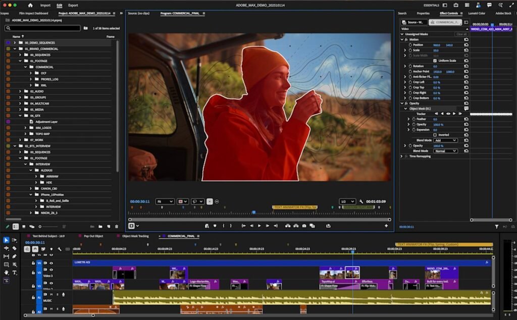 Adobe unveils new AI-powered video editing tools for Premiere