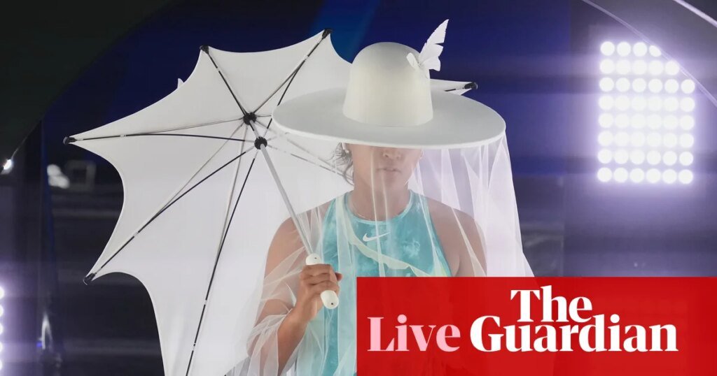 Australian Open 2026: Osaka and Tsitsipas in action; Sinner and Bencic ease through – live | Australian Open 2026