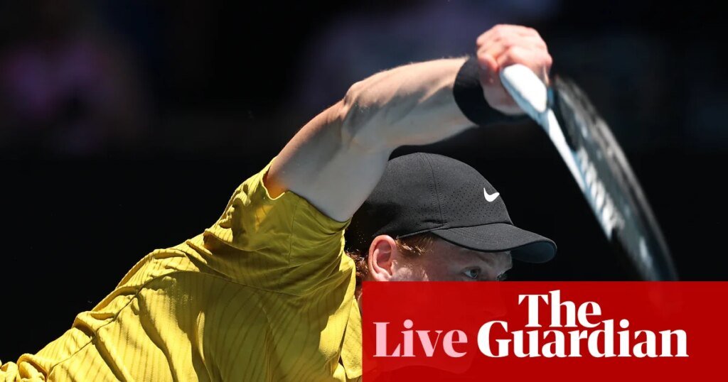 Australian Open 2026: Sinner trails Spizzirri, Keys and Pegula ease through – live | Australian Open 2026