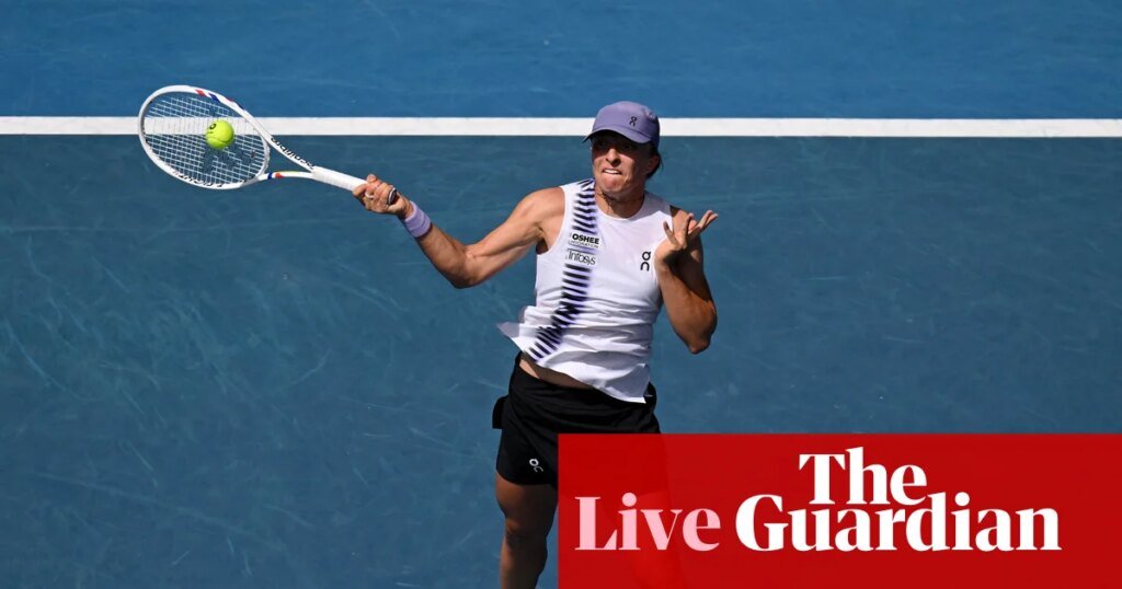 Australian Open 2026 quarter-finals: Rybakina v Swiatek followed by Pegula v Anisimova – live | Australian Open 2026