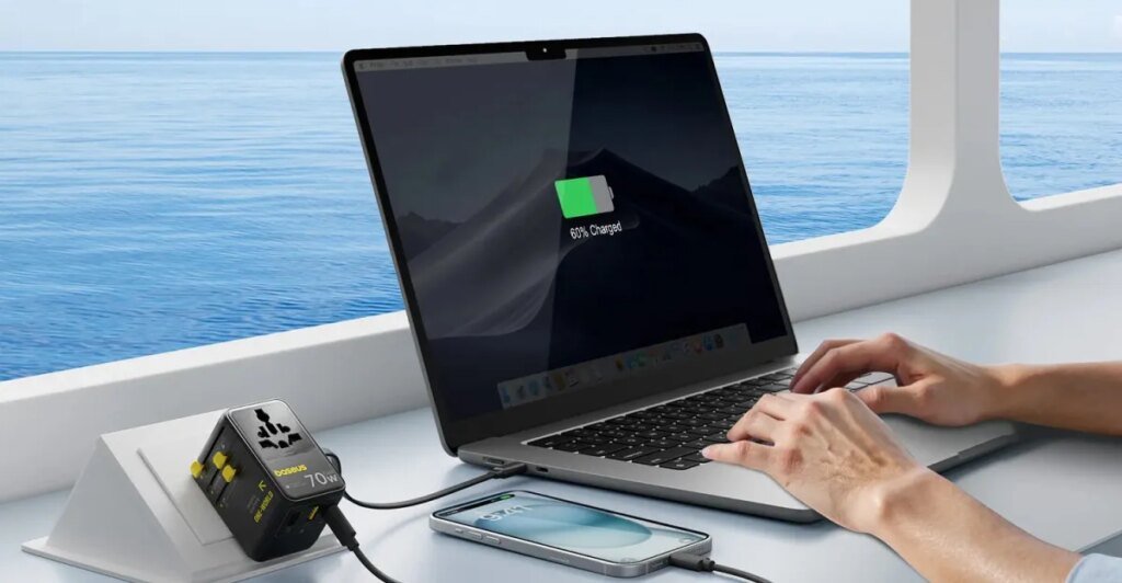 Baseus’ retractable travel adapter is on sale for more than 50 percent off today