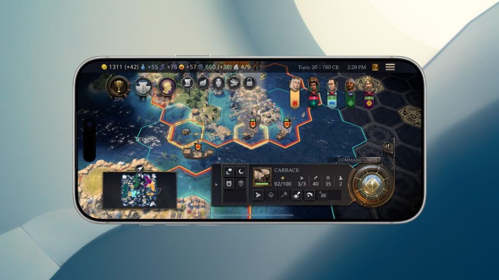 Civilization VII is headed to the iPhone via Apple Arcade