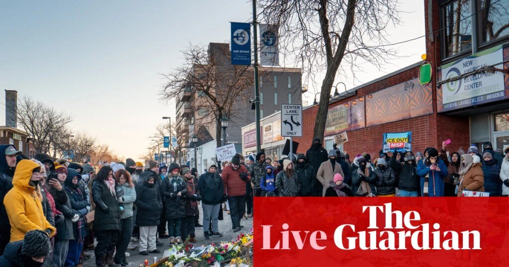 Donald Trump agrees to ‘look into’ pulling some ICE agents out of Minnesota, says Tim Walz’s office – US politics live | Minnesota