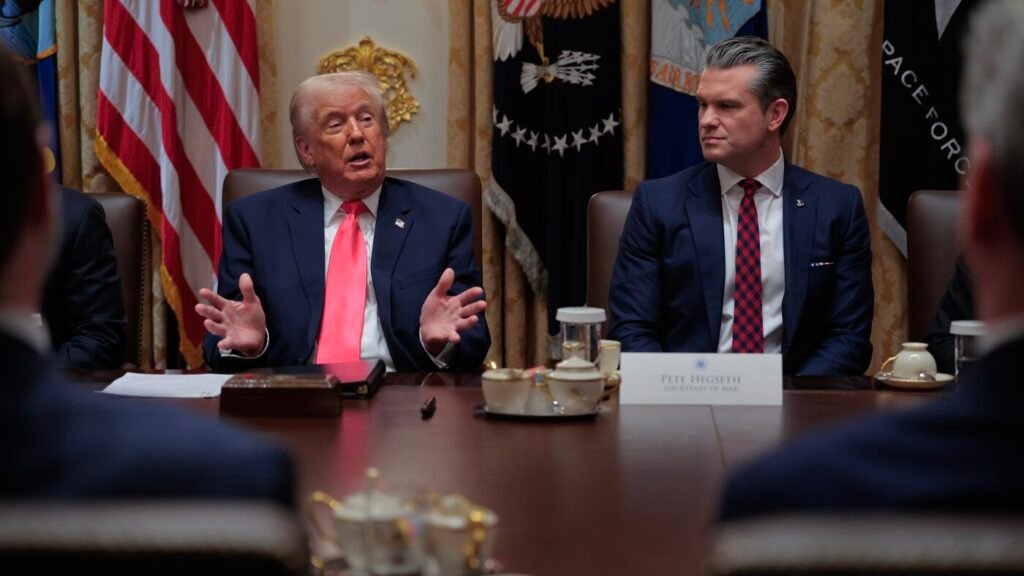 Families of killed men file first U.S. federal lawsuit over drug boat strikes : NPR