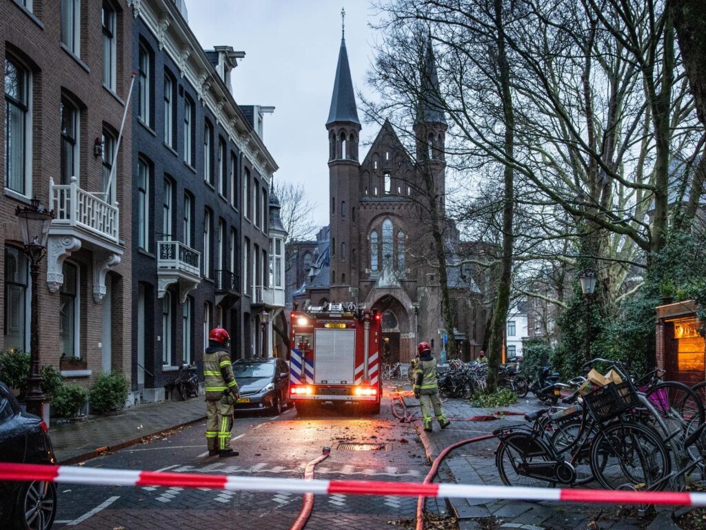 Firework accidents kill two in Netherlands as fire ravages Amsterdam church | Religion News