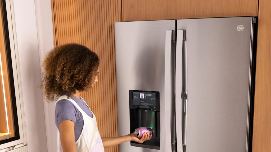 GE’s new Smart Refrigerator automates grocery shopping with a barcode scanner and Instacart GE's new Smart Refrigerator automates grocery shopping with a barcode scanner and Instacart