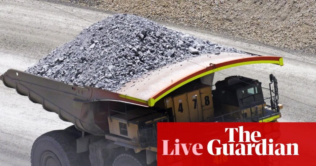Glencore shares surge 8% amid merger talks with Rio Tinto; Sainsbury’s Christmas sales miss forecasts – business live | Business