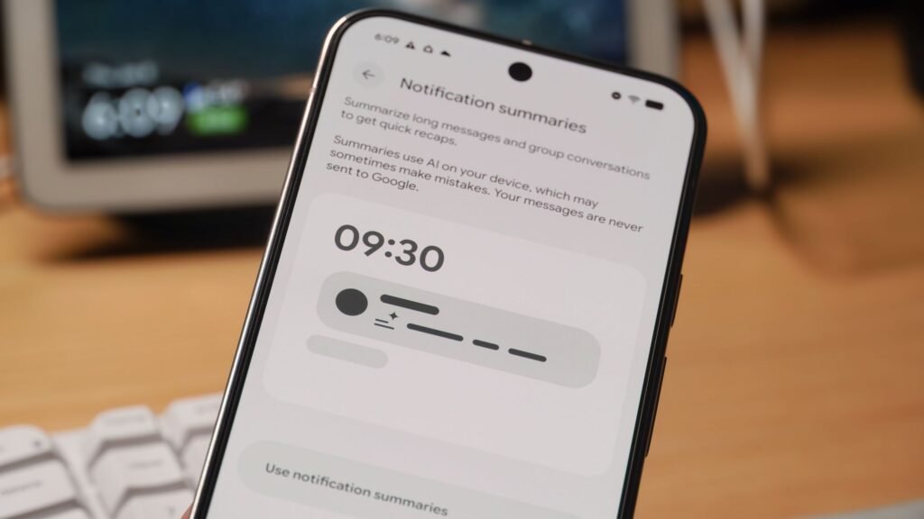 How to set up and use Android AI notification summaries