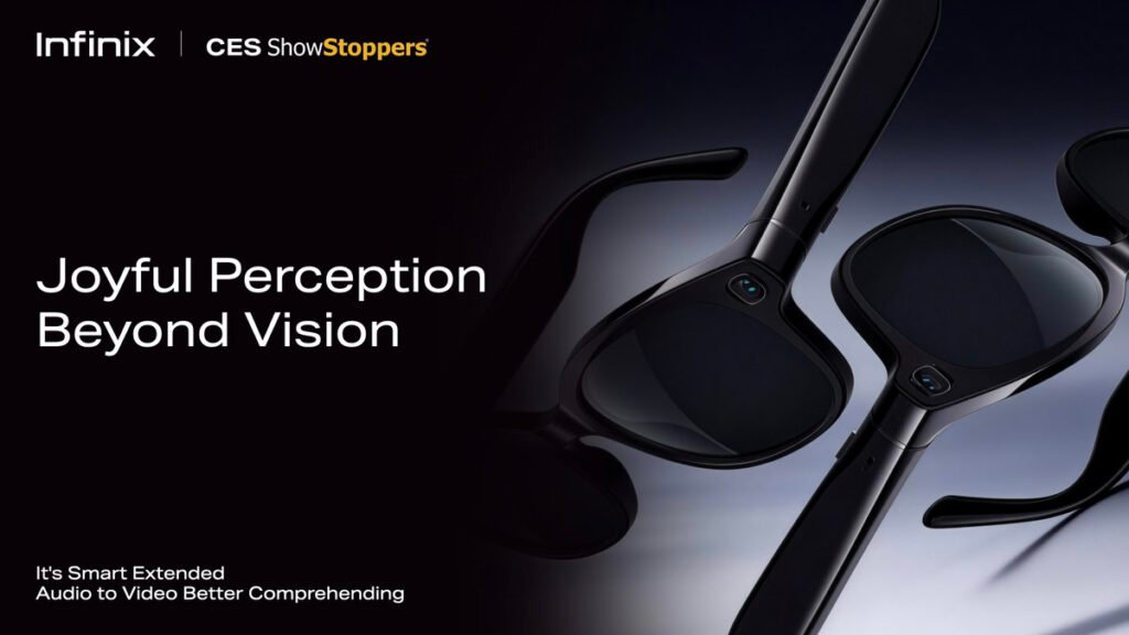 Infinix AI GLASSES Pro Can Translate 169 Languages & Record Video, All in 35g