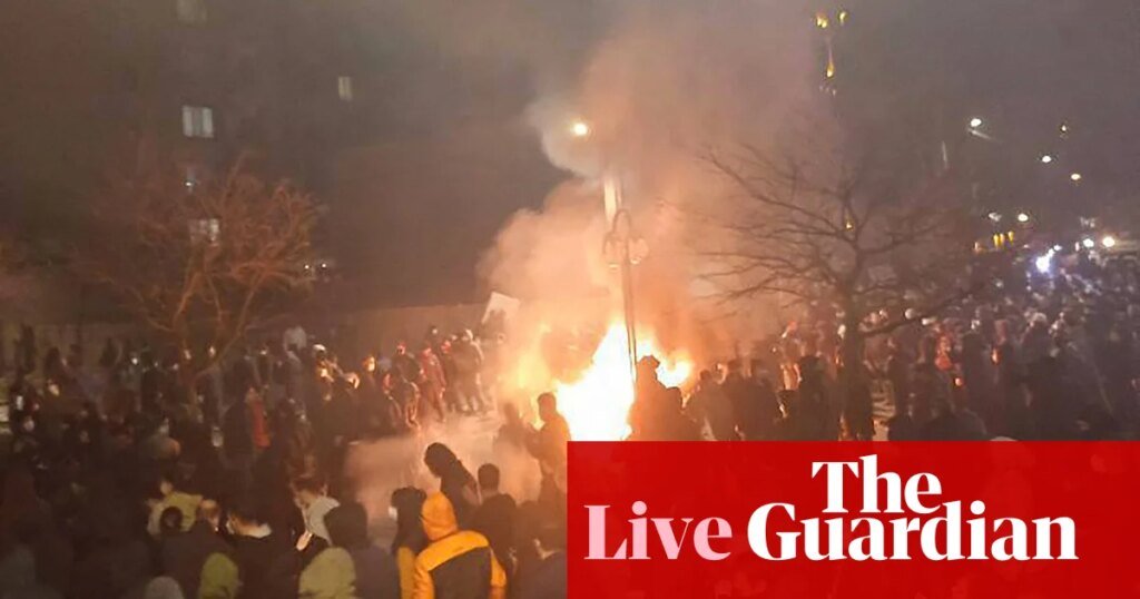 Iran crisis live: Trump says killers of protesters will ‘pay a big price’ and urges Iranians to ‘take over your institutions’ | Iran