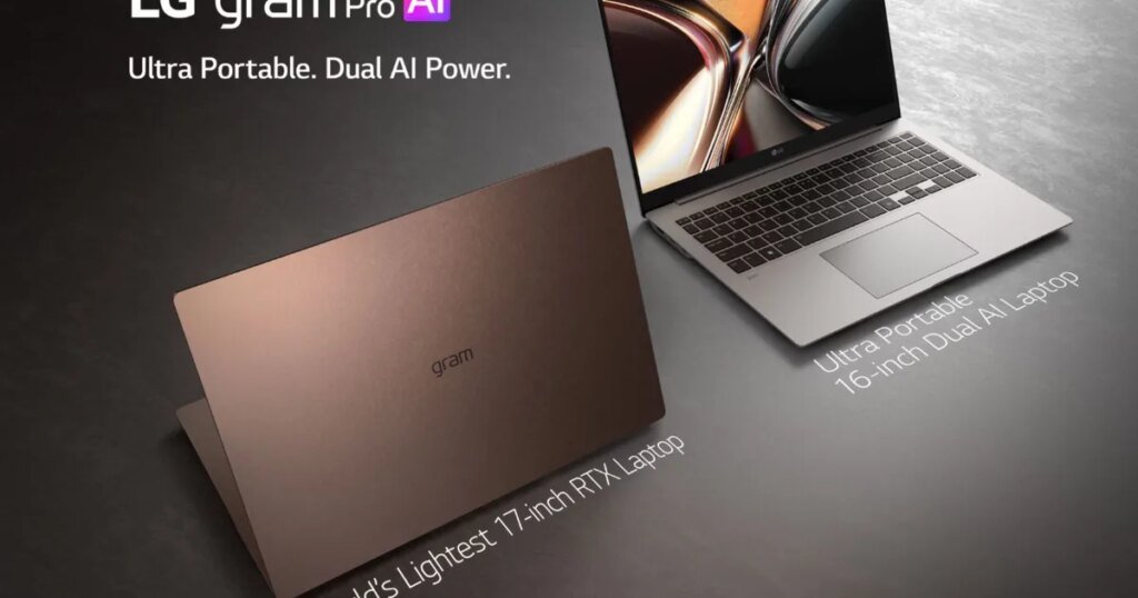 LG’s new Gram lineup brings the world’s lightest laptop with Nvidia RTX graphics