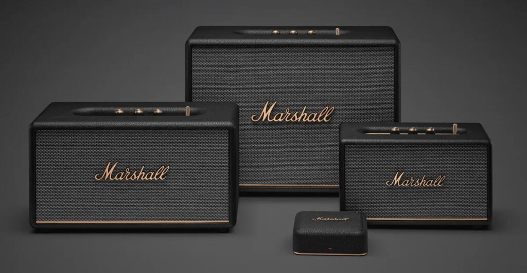 Marshall’s new hub connects to multiple Bluetooth speakers without pairing