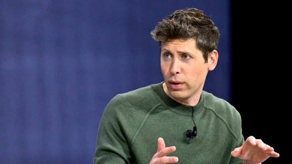 Sam Altman speaks onstage during The New York Times Dealbook Summit 2024 at Jazz at Lincoln Center on December 04, 2024 in New York City.
