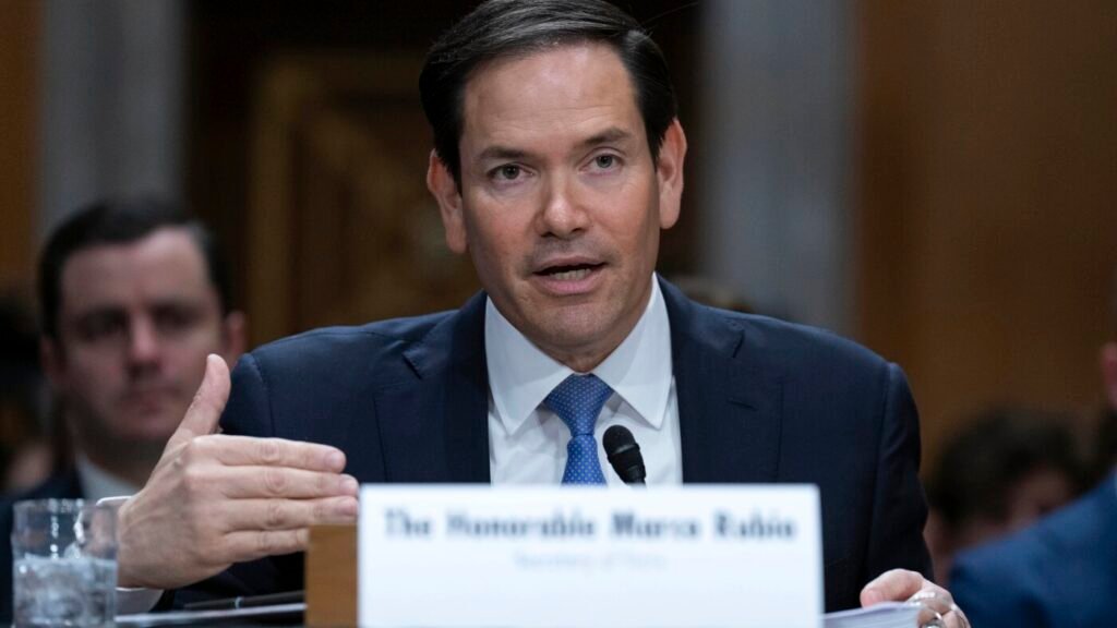 Rubio faces Senate questions over Venezuela : NPR Rubio faces Senate questions over Venezuela : NPR