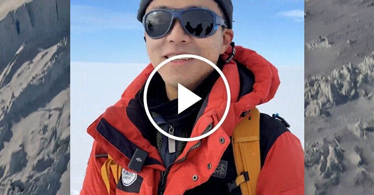 Setting Foot on the Melting Thwaites Glacier Setting Foot on the Melting Thwaites Glacier