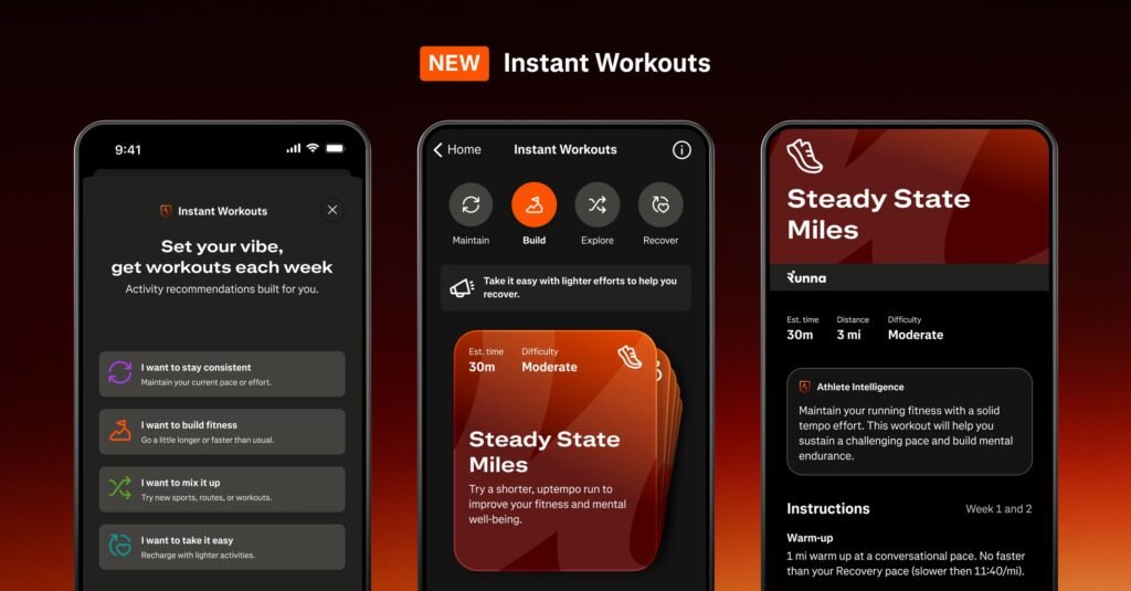 Strava challenged Garmin and Fitbit with personalized Instant Workouts, and I'm intrigued