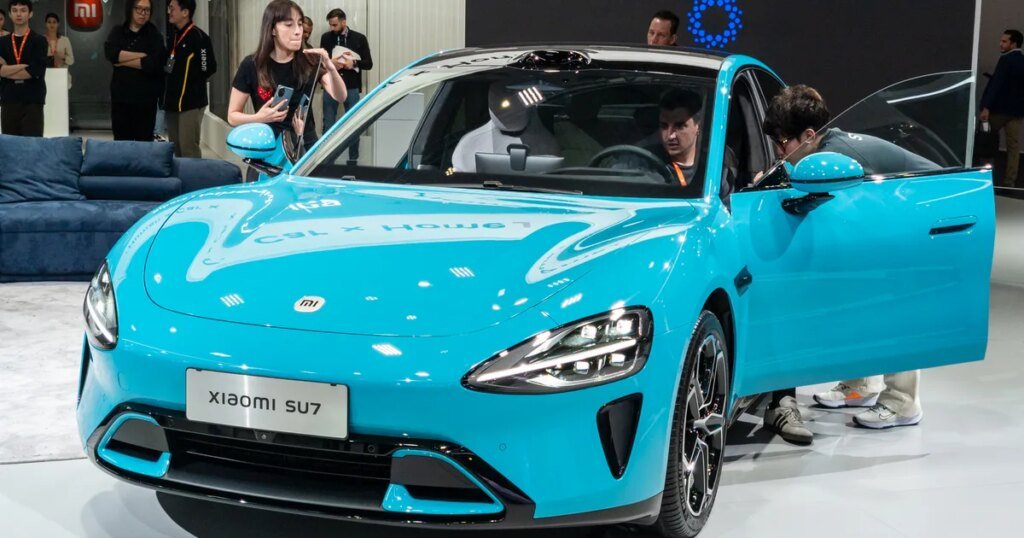 Tesla Model 3 got outsold by an EV from a Chinese smartphone brand Tesla Model 3 got outsold by an EV from a Chinese smartphone brand