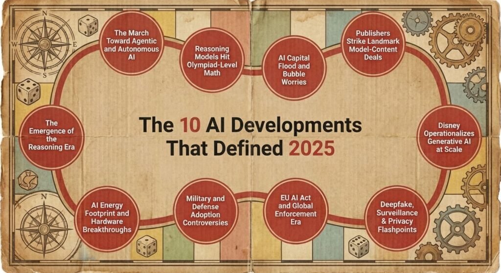 The 10 AI Developments That Defined 2025