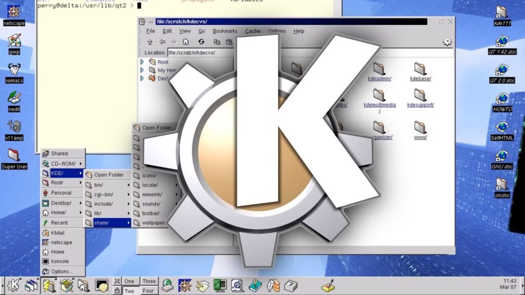 The 1990s KDE desktop is making a comeback on modern Linux