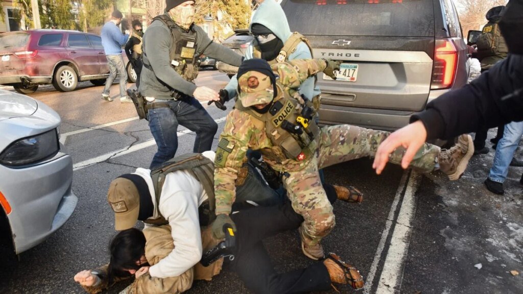 The Best Videos of ICE Busting Their Asses in the Brutal Minneapolis Winter